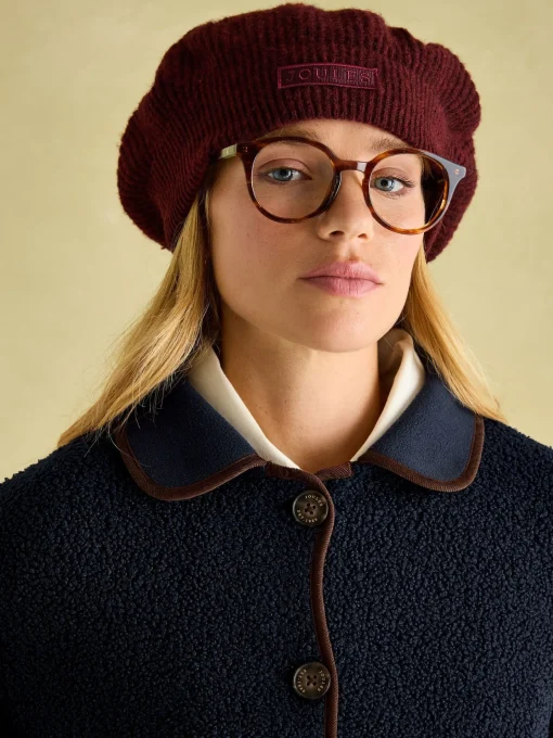 Sadie Navy Button Down Fleece Jacket