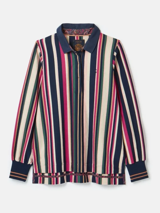 Sammie Multi Striped Heavyweight Cotton Rugby Shirt