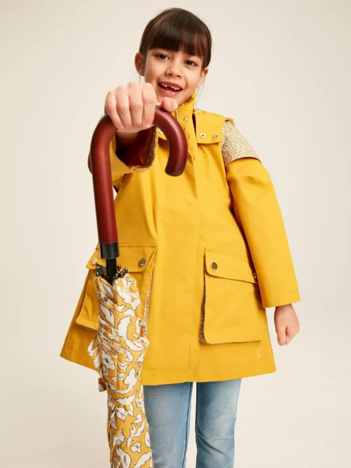 Seacombe Yellow Waterproof Hooded Raincoat with Cape