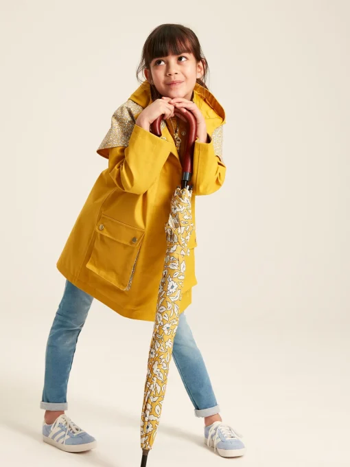 Seacombe Yellow Waterproof Hooded Raincoat with Cape