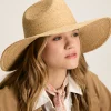 Seville Natural Straw Fedora Hat
