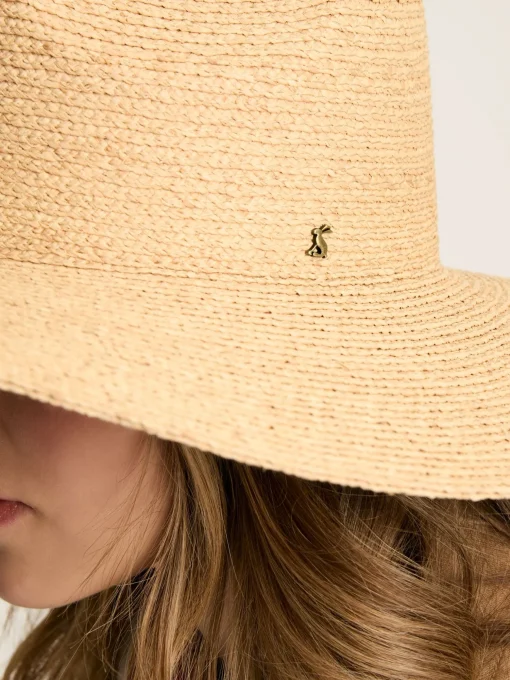 Seville Natural Straw Fedora Hat