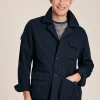 Taddington Navy Blue Cotton Field Jacket