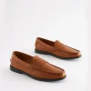 Tan Brown Penny Loafers