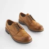 Tan Leather Cleated Brogues