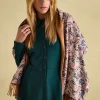 Templeton Natural Silk and Wool Blend Double Sided Scarf