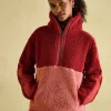 Tilly Pink Quarter Zip Fleece