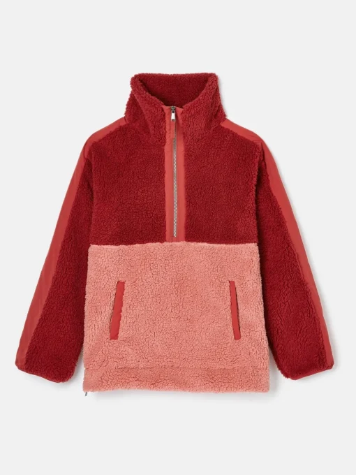 Tilly Pink Quarter Zip Fleece