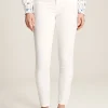 White Denim Stretch Skinny Jeans