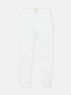 White Denim Stretch Skinny Jeans