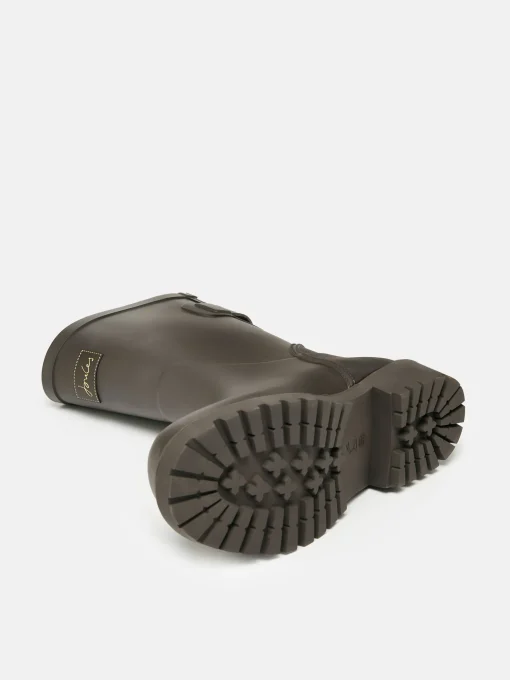 Wistow Brown Adjustable Mid Calf Wellies