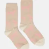 Women's Amble Oatmeal Icon Socks (size 4-8)