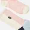 Women's Everyday Multi 2 Pack Socks (size 4-8)
