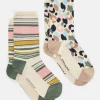 Women's Everyday Multi Animal 2 Pack Socks (size 4-8)