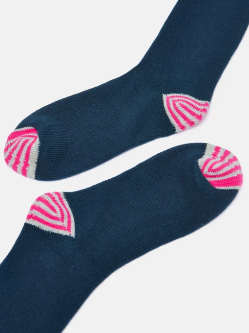 Women's Wader Blue Welly Socks (size 4-8)